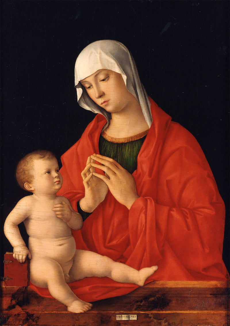 Jungfrau mit Kind - Giovanni Bellini