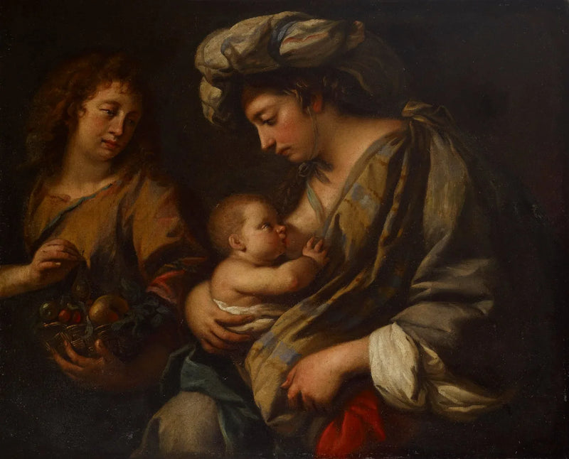 Jungfrau mit Kind - Guercino