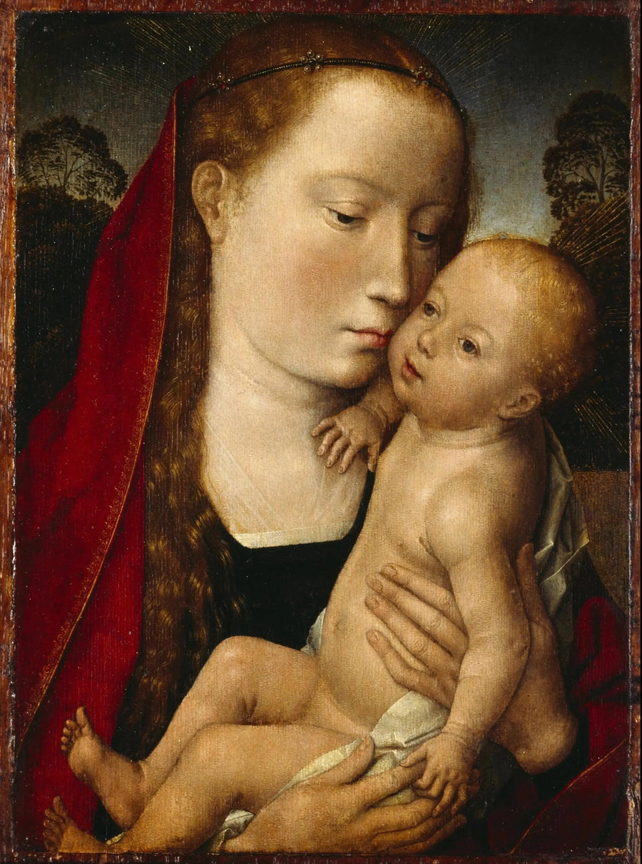 Jungfrau mit Kind - Hans Memling