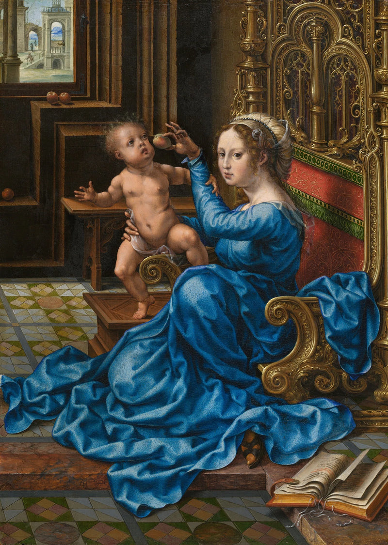 Jungfrau mit Kind - Jan Gossaert