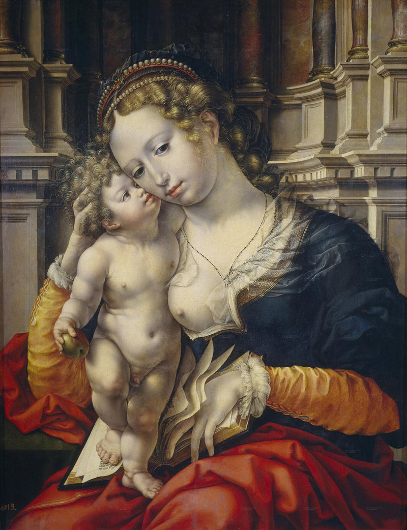 Jungfrau mit Kind - Jan Gossaert