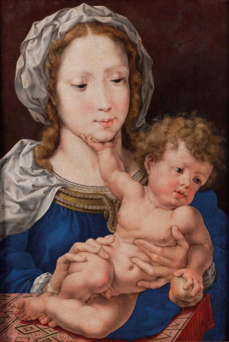 Jungfrau mit Kind - Jan Gossaert