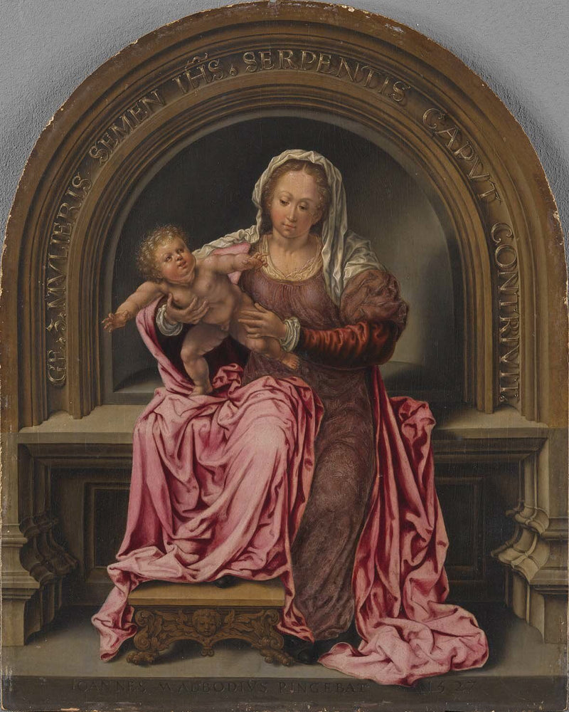 Jungfrau mit Kind - Jan Gossaert