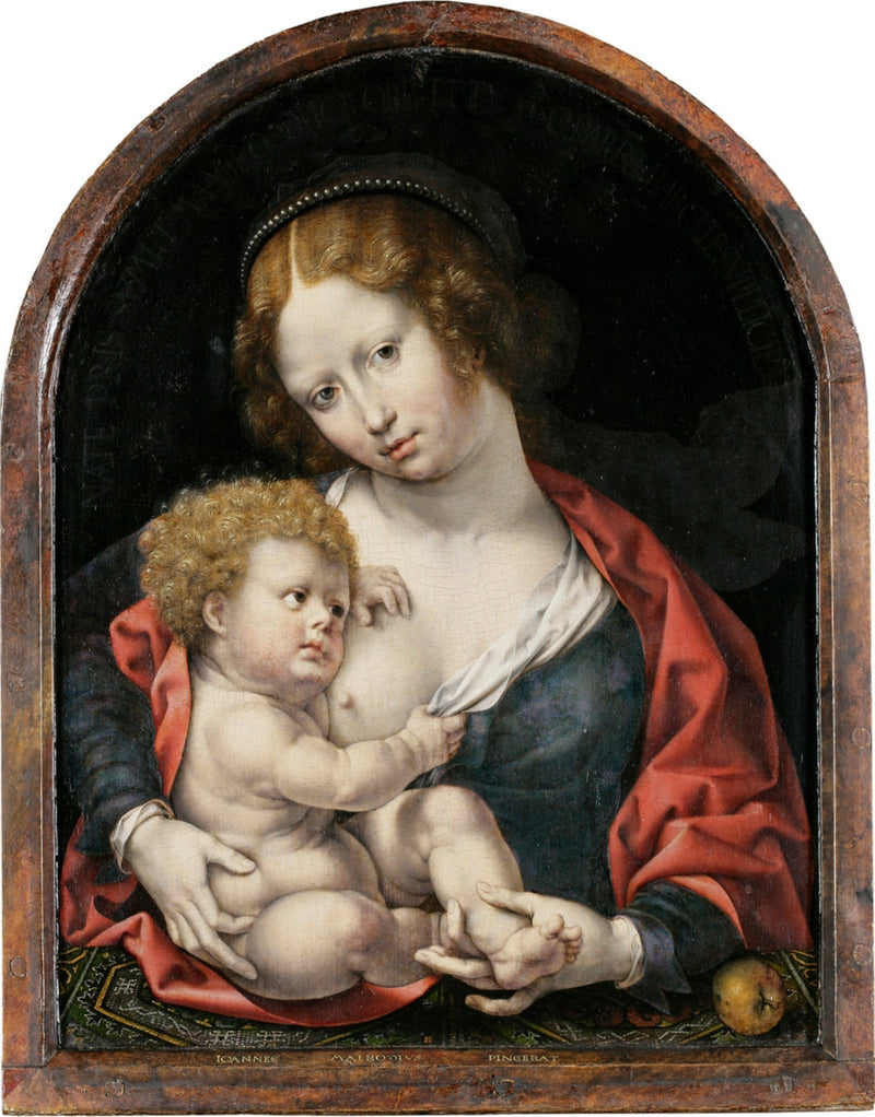 Jungfrau mit Kind - Jan Gossaert