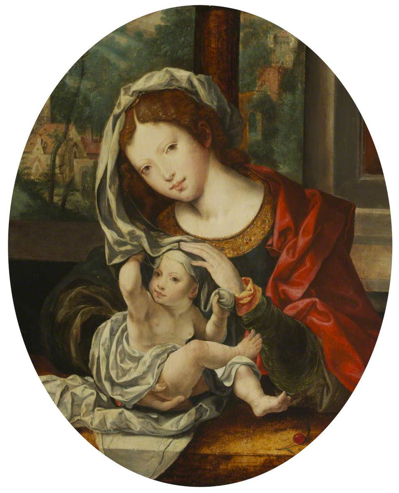 Jungfrau mit Kind - Jan Gossaert