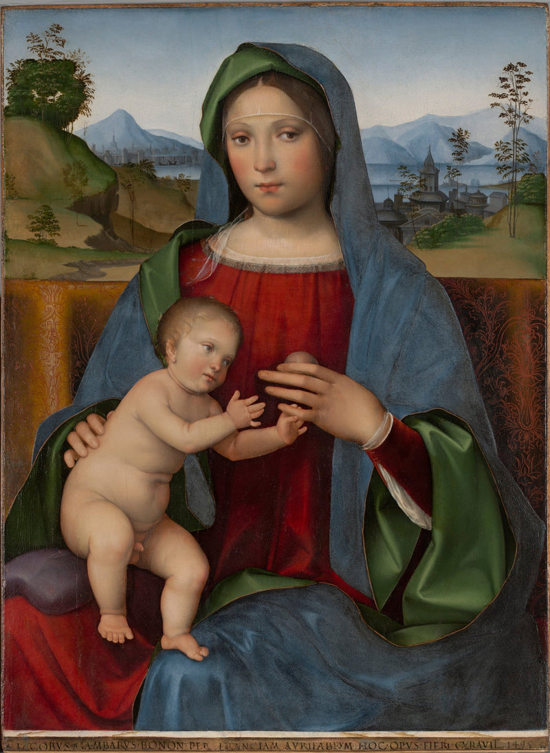 Jungfrau mit Kind: Die Madonna Gambaro - Francesco Francia