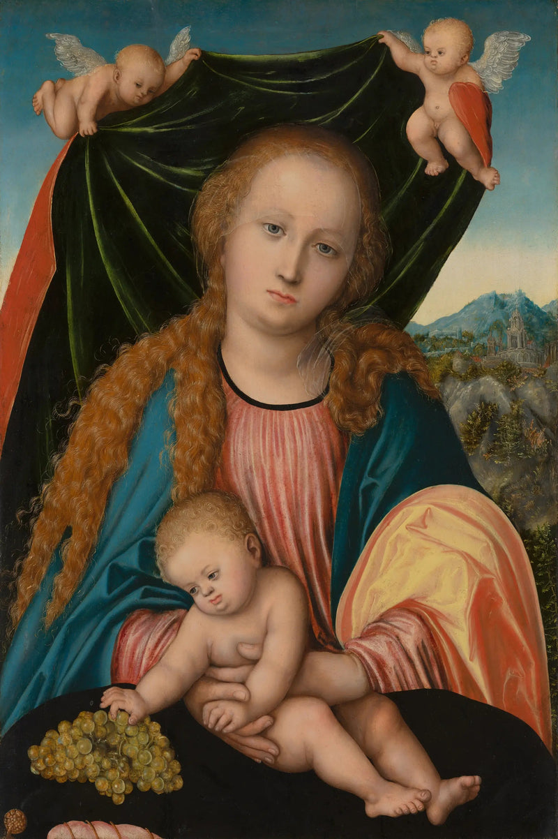 Jungfrau mit Kind - Lucas Cranach der Ältere