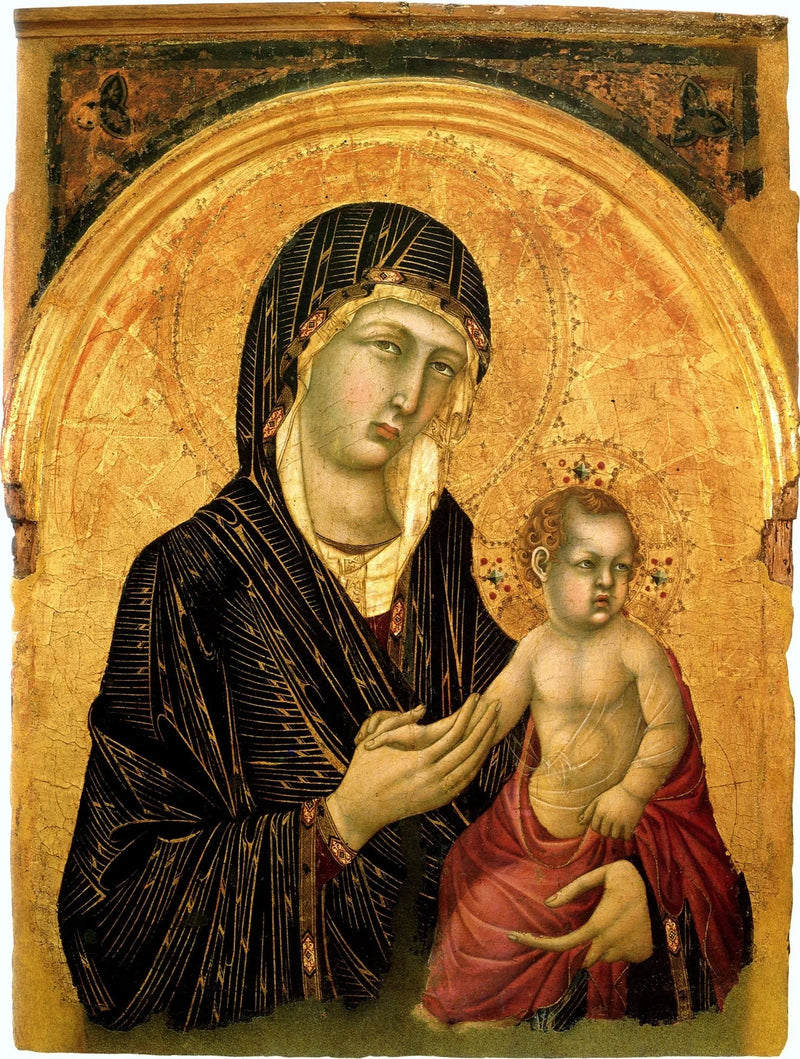 Jungfrau mit Kind Nr. 583 - Simone Martini