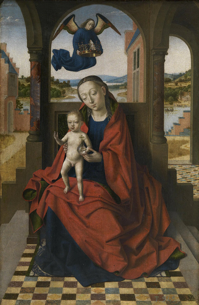 Jungfrau mit Kind - Petrus Christus