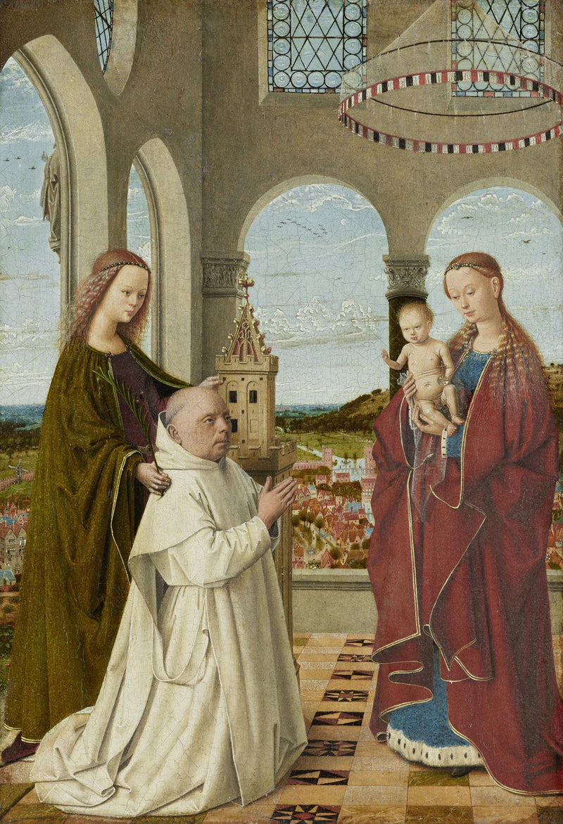 Jungfrau mit Kind - Petrus Christus