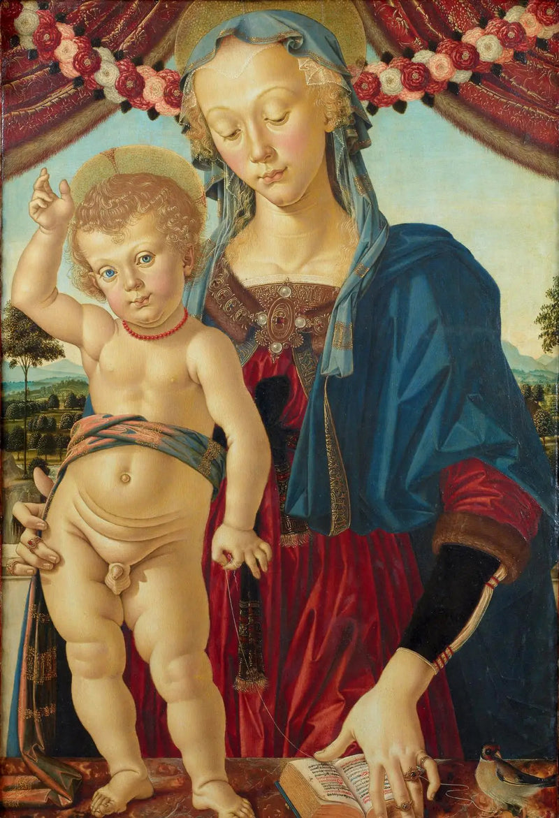 Jungfrau mit Kind - Pietro Perugino