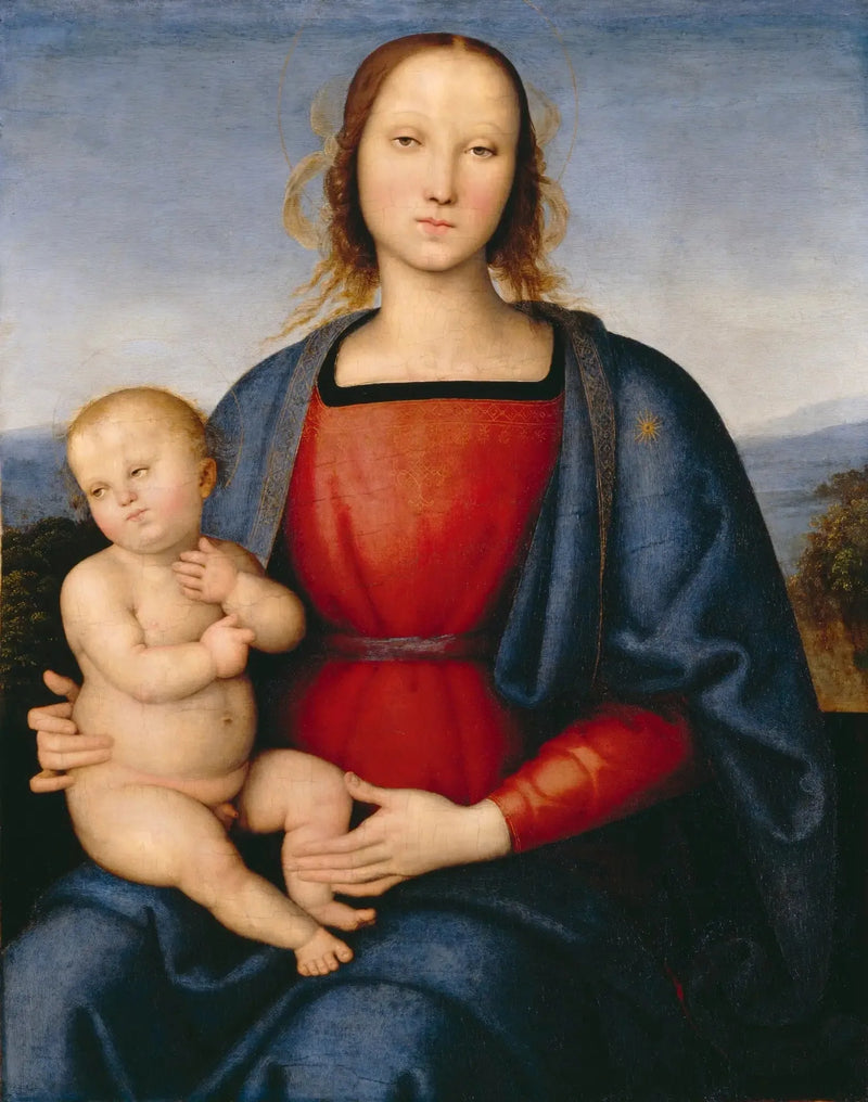 Jungfrau mit Kind - Pietro Perugino