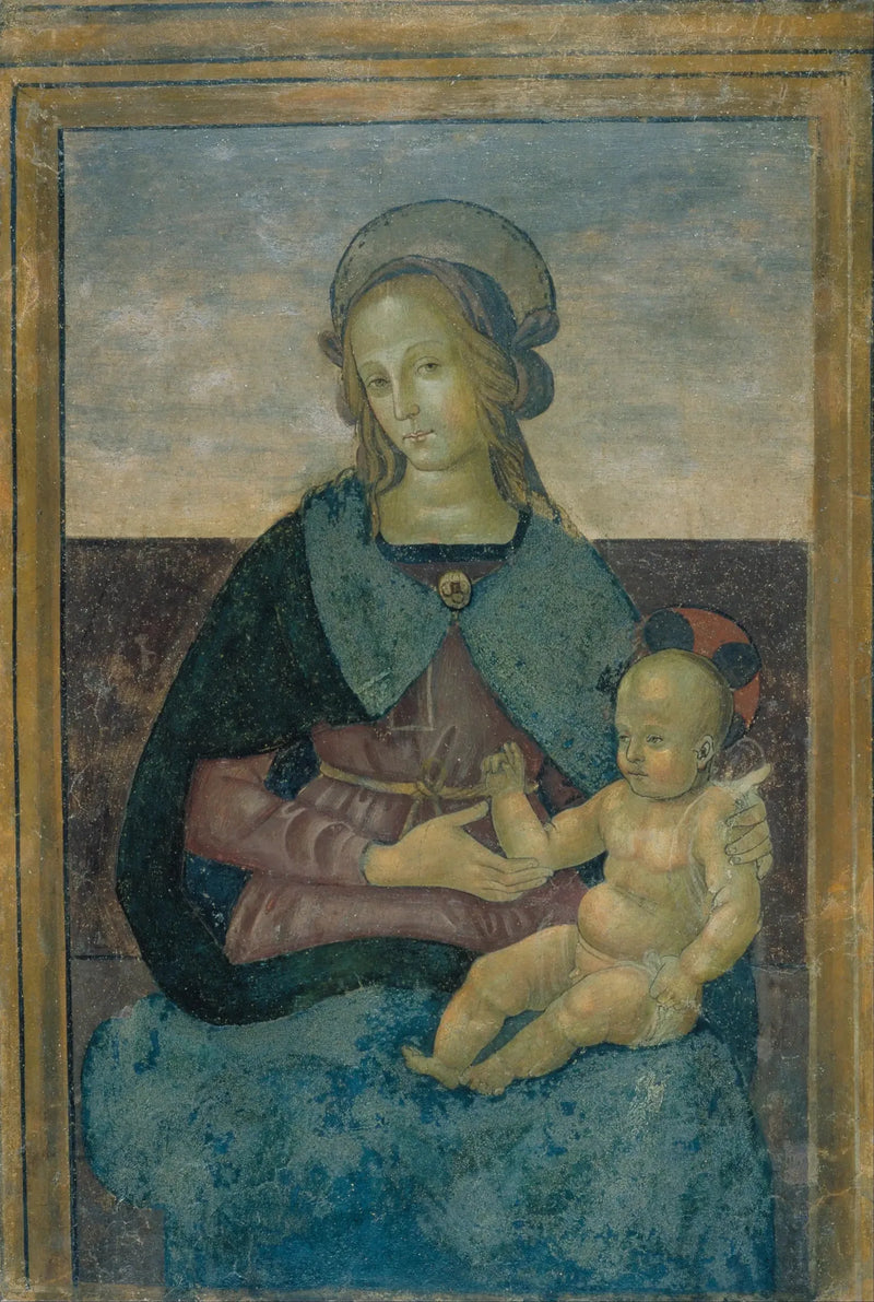 Jungfrau mit Kind - Pietro Perugino