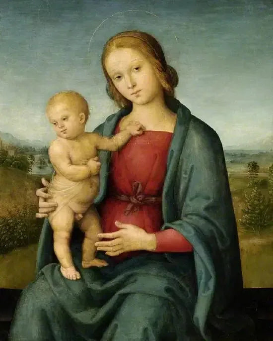 Jungfrau mit Kind - Pietro Perugino