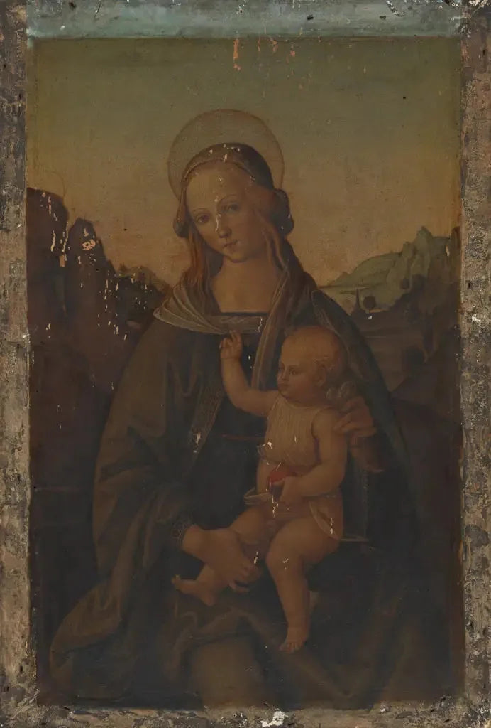 Jungfrau mit Kind - Pietro Perugino