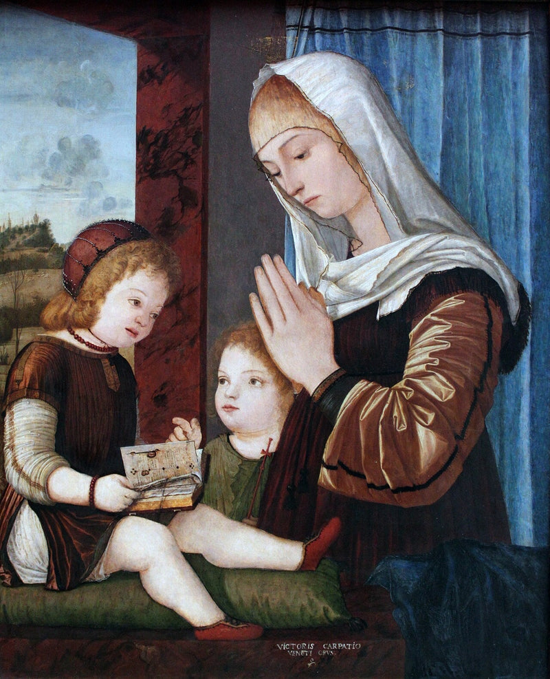 Jungfrau mit Kind - Vittore Carpaccio