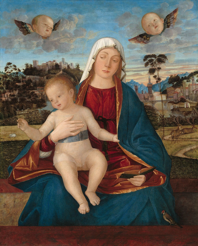 Jungfrau mit Kind - Vittore Carpaccio