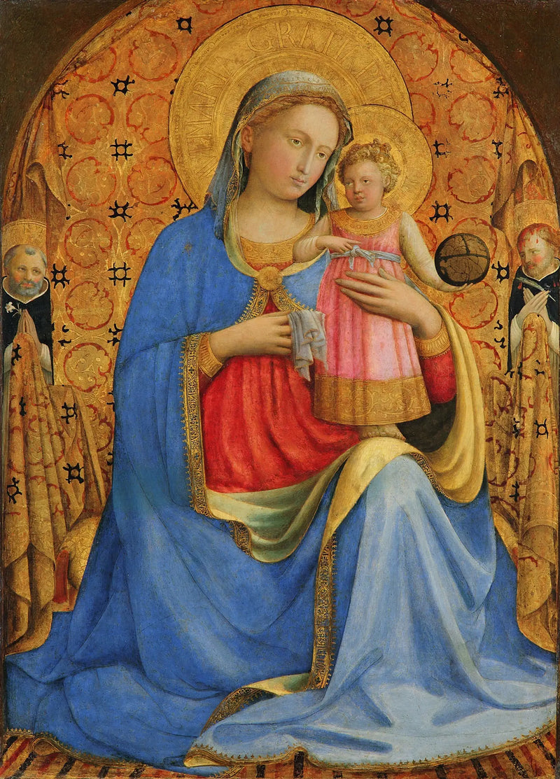 Jungfrau mit Kind - Fra Angelico