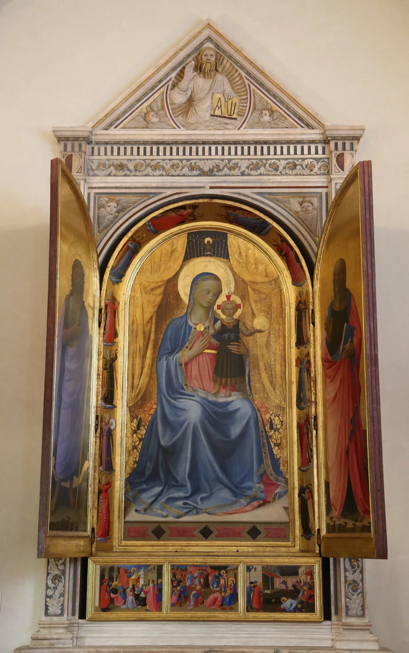 Jungfrau mit Kind - Fra Angelico