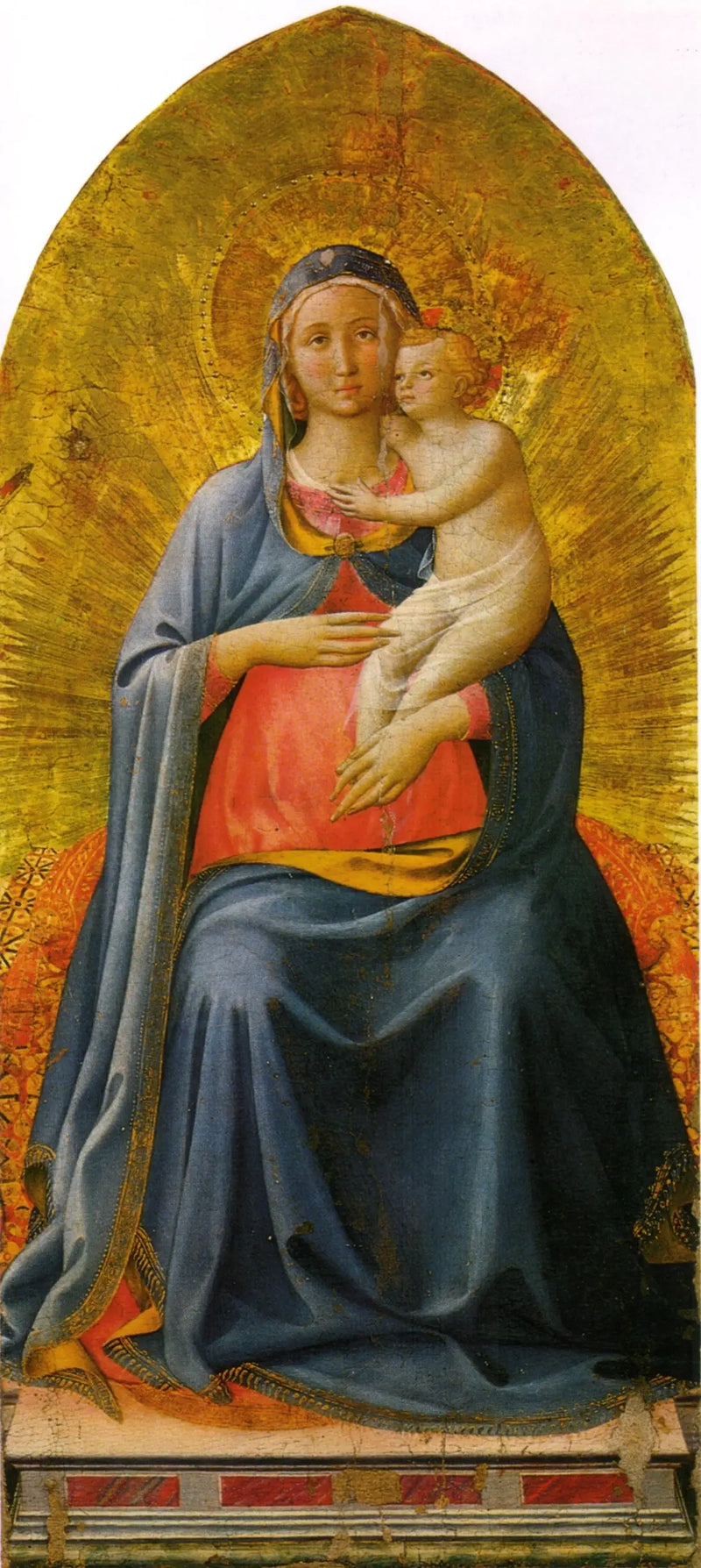 Jungfrau mit Kind - Fra Angelico