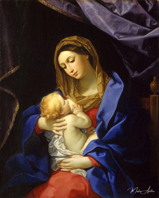 Vierge à l’enfant - Guido Reni Reproductions de tableaux à la peinture à l’huile