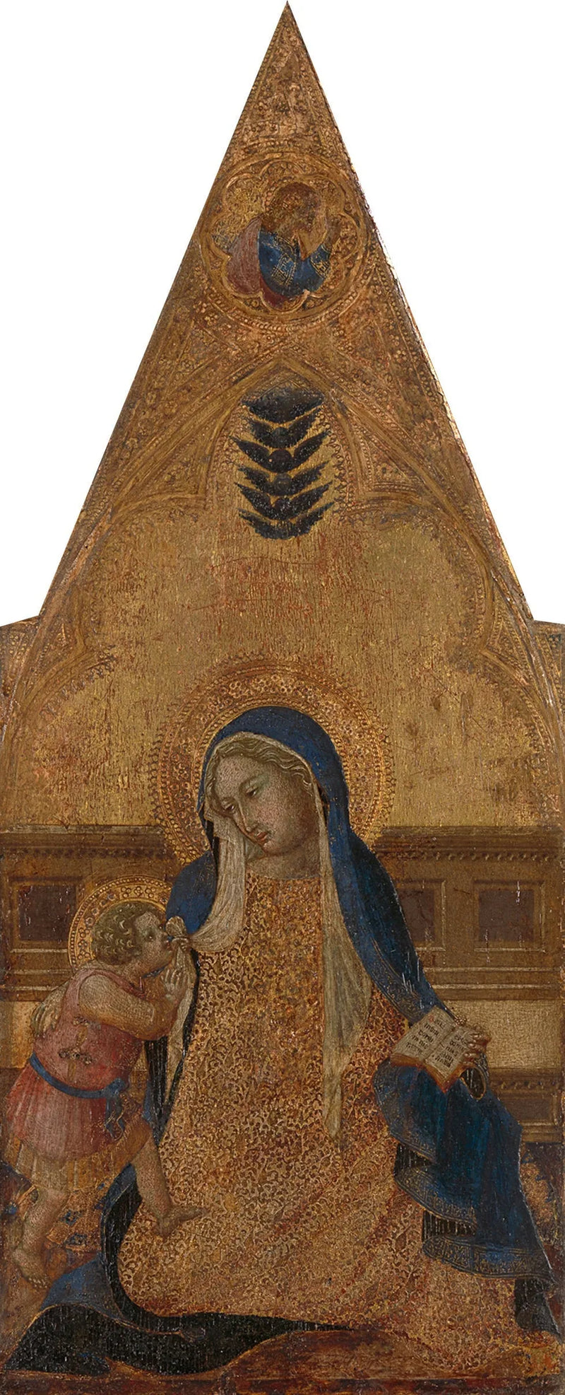 Demütigkeit der Jungfrau - Ambrogio Lorenzetti