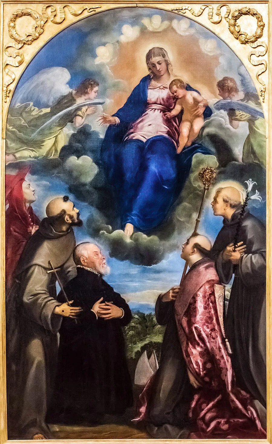 Jungfrau in der Herrlichkeit - Jacopo Tintoretto