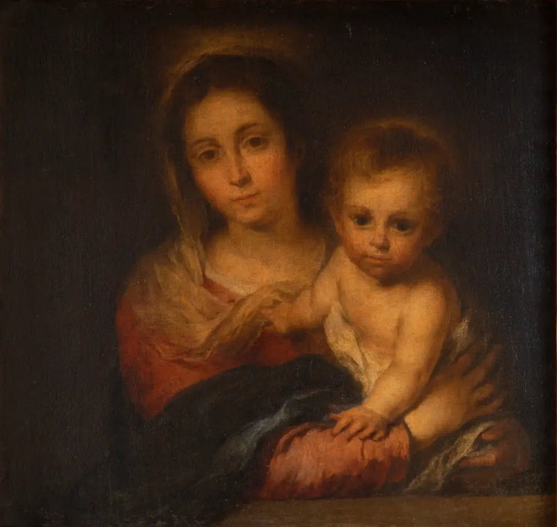 Jungfrau der Servilleta - Bartolomé Esteban Murillo