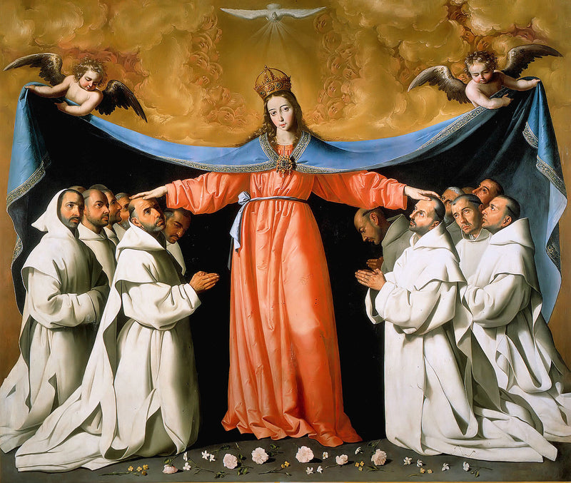 Jungfrau von Las Cuevas - Francisco de Zurbarán