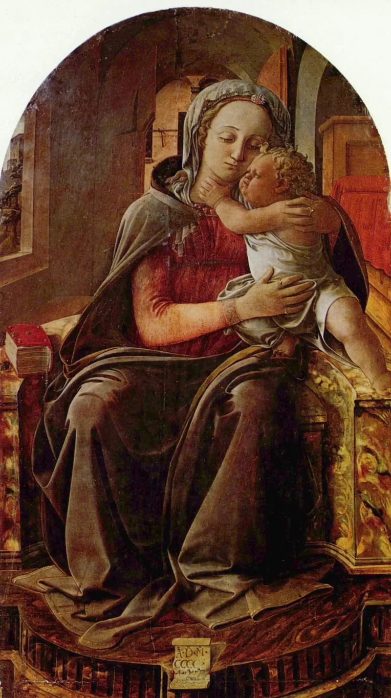 Jungfrau von Tarquinia - Fra Filippo Lippi