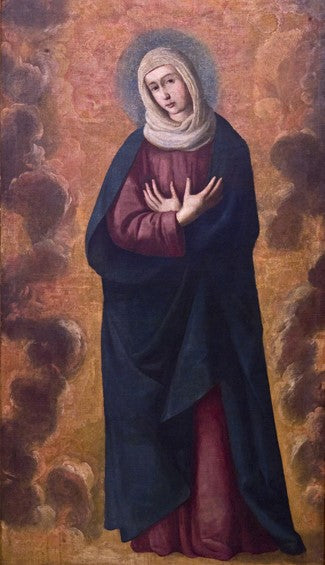 Jungfrau der Wolken - Francisco de Zurbarán