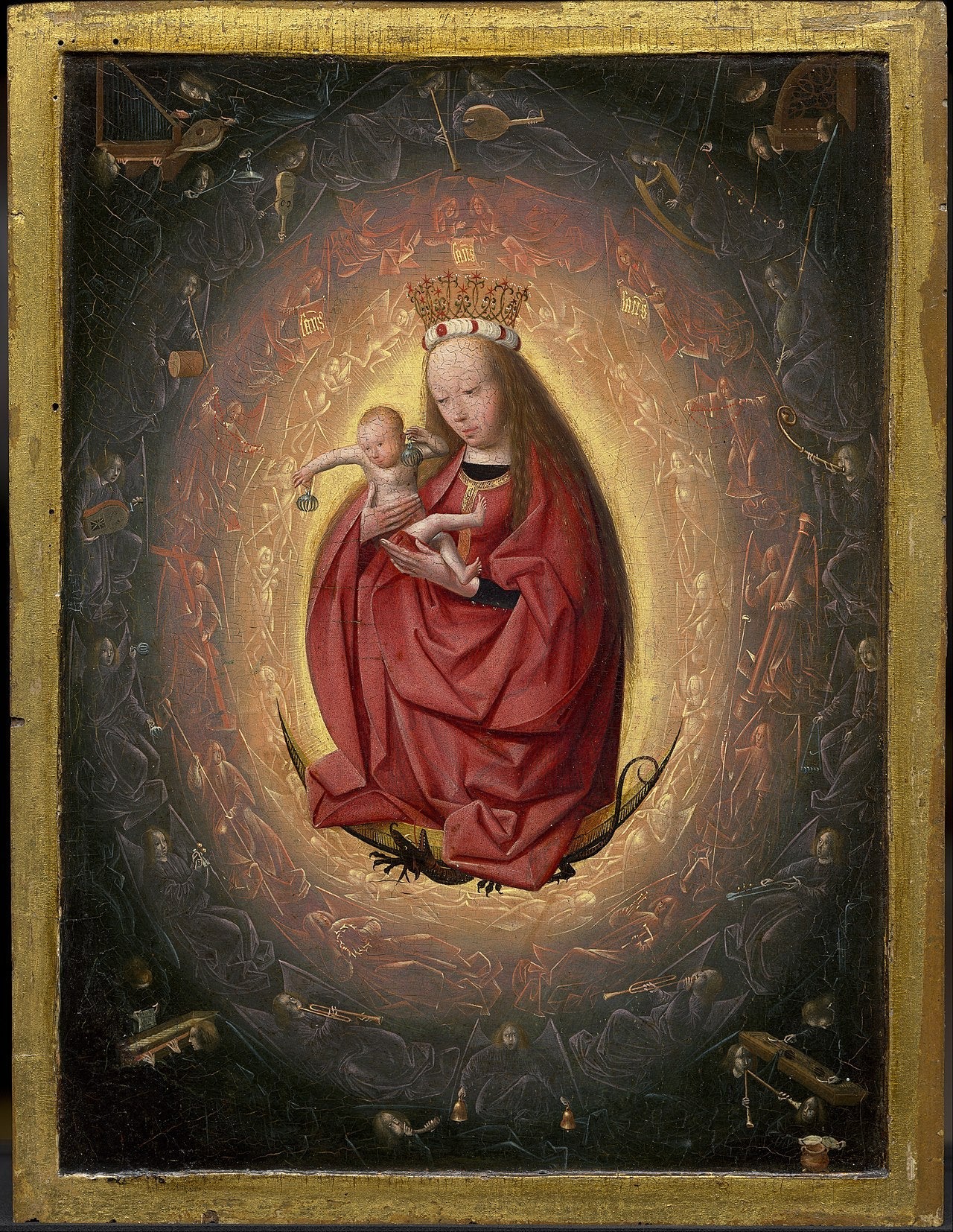 Vierge en gloire - Geertgen tot Sint Jans - Alpha Reproduction
