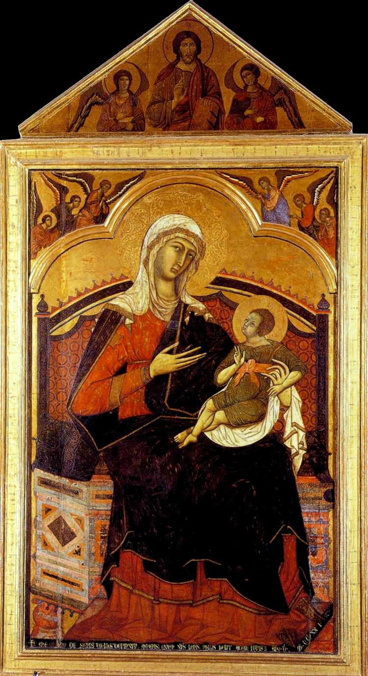 Jungfrau in Majestät von San Domenico - Guido da Siena