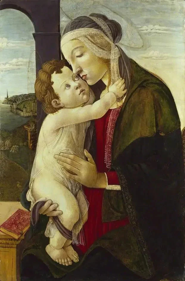 Die Jungfrau und das Kind - Sandro Botticelli
