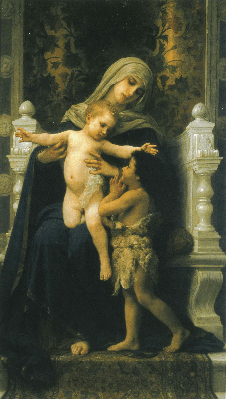 La Vierge à l’Enfant avec saint Jean-Baptiste (1881) - Bouguereau