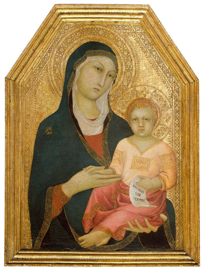 Vierge et Enfant - Lippo Memmi - Alpha Reproduction