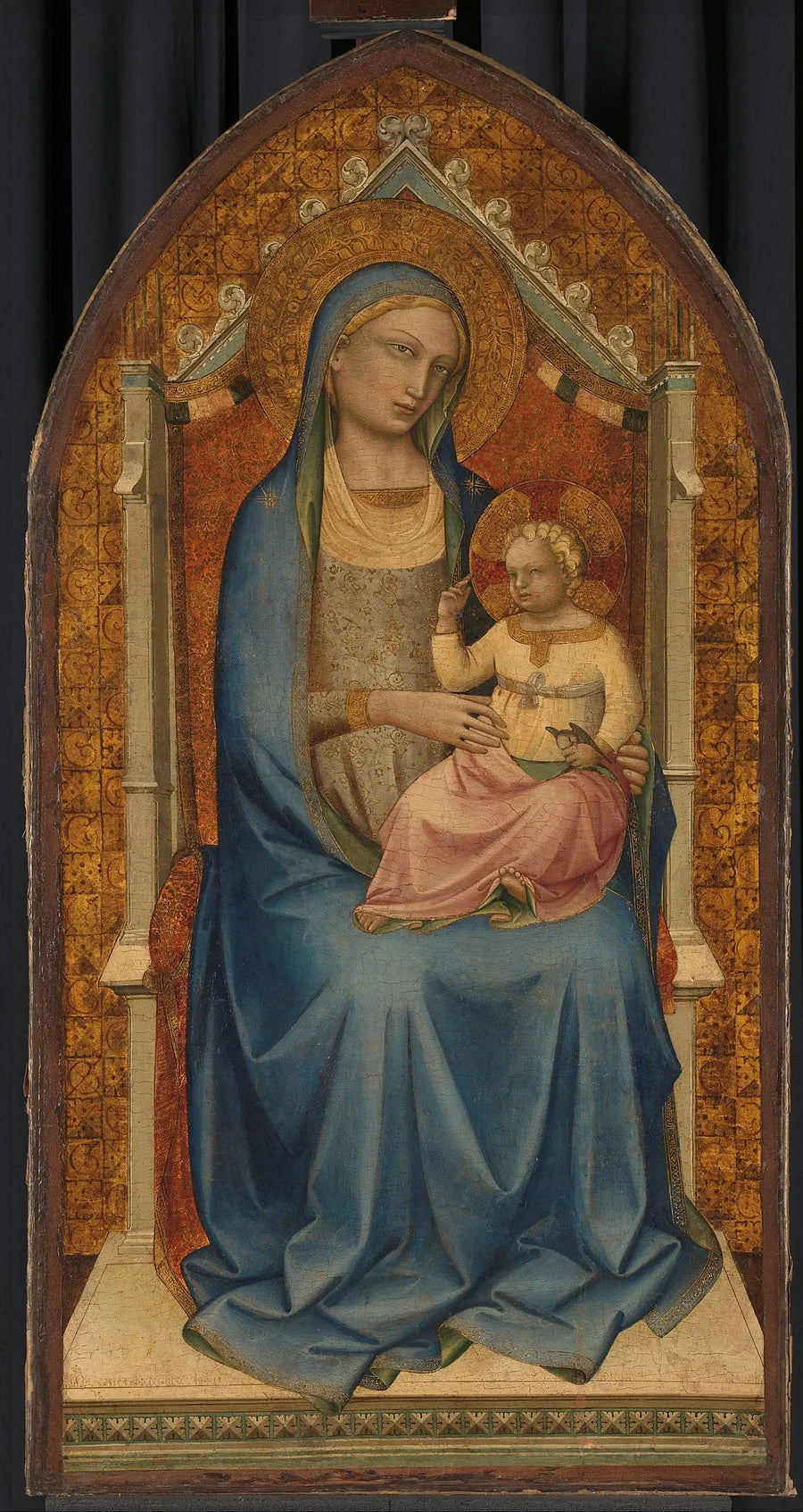 Jungfrau und Kind - Lorenzo Monaco