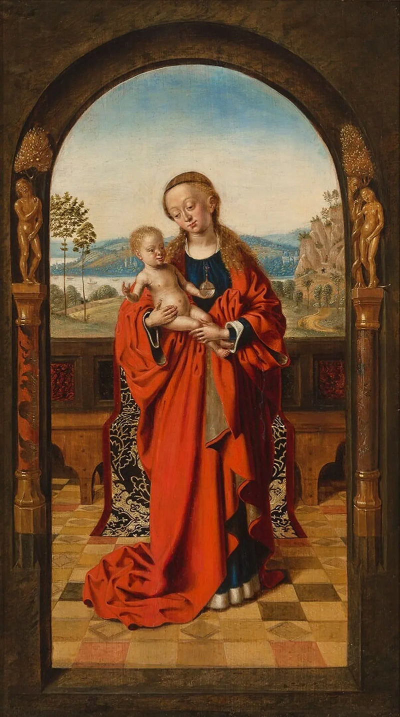 Jungfrau und Kind - Petrus Christus