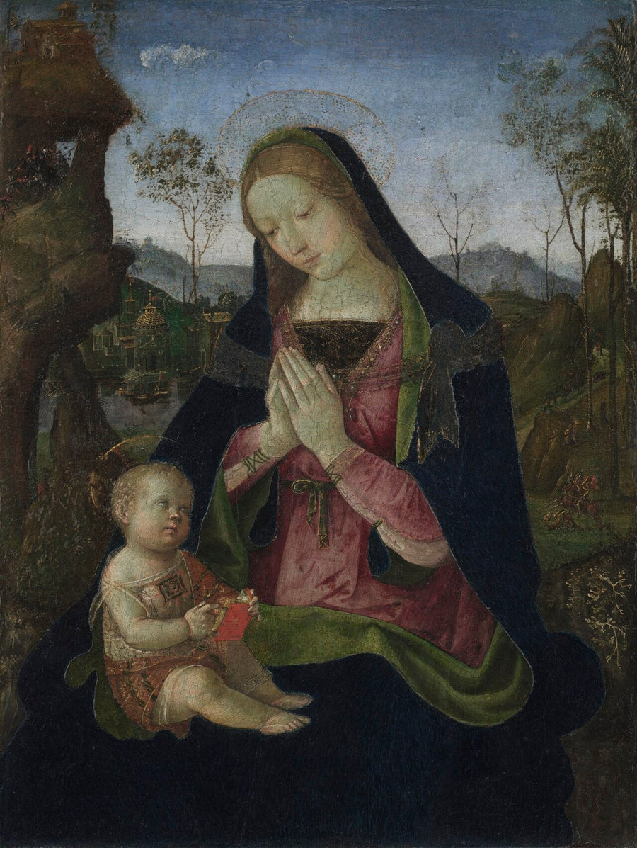 Jungfrau und Kind - Pinturicchio