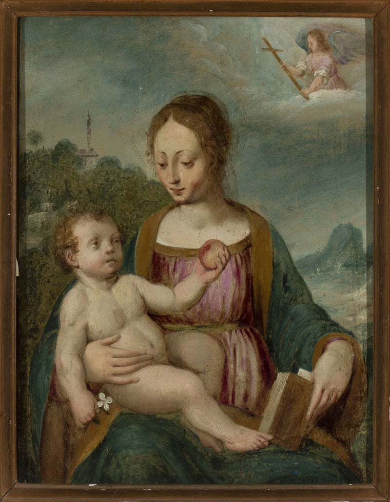 Jungfrau Maria mit dem Jesuskind - Bernardino Luini
