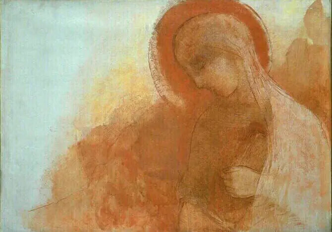 Jungfrau - Odilon Redon