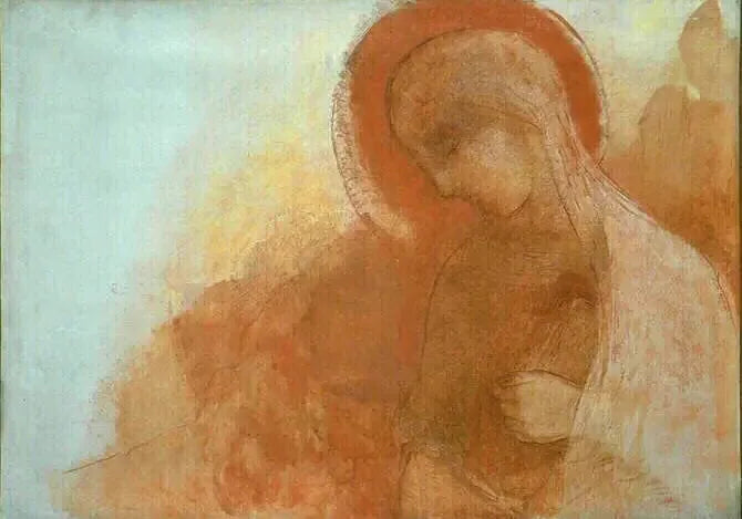 Jungfrau - Odilon Redon