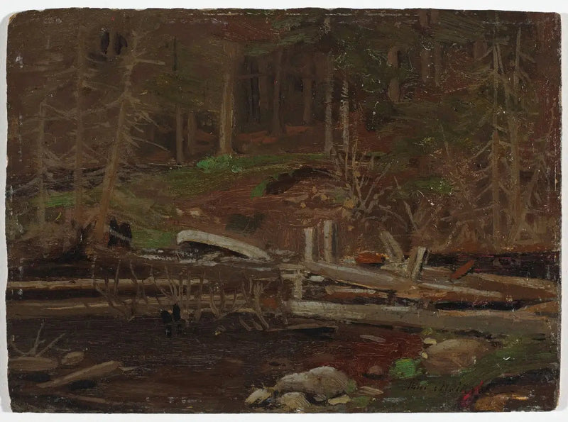 Altes Holzstaubelement, Algonquin Park - Tom Thomson
