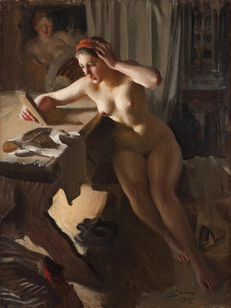 Alter Spiegel - Anders Zorn