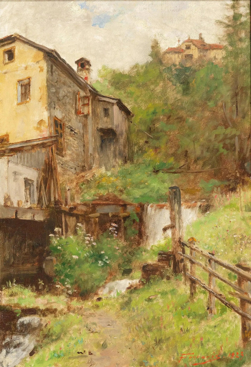 Altes Mühlrad - Artur Ferraris