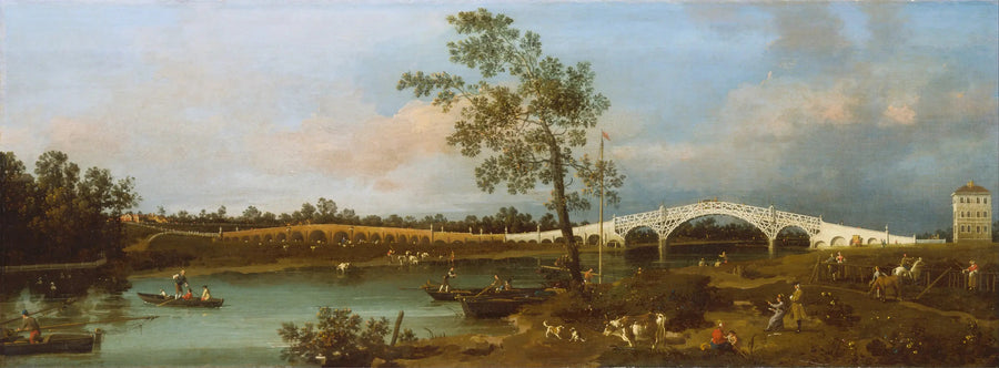 Alte Walton-Brücke - Canaletto
