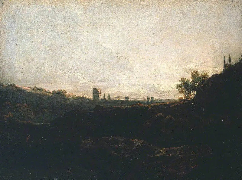 Blick auf eine Stadt - J. M. W. Turner