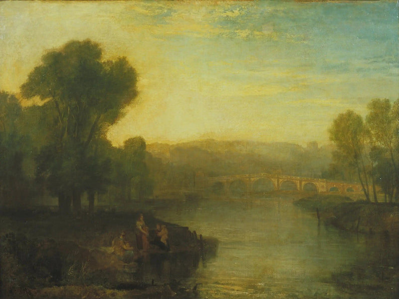 Blick auf Richmond Hill und die Brücke - J. M. W. Turner