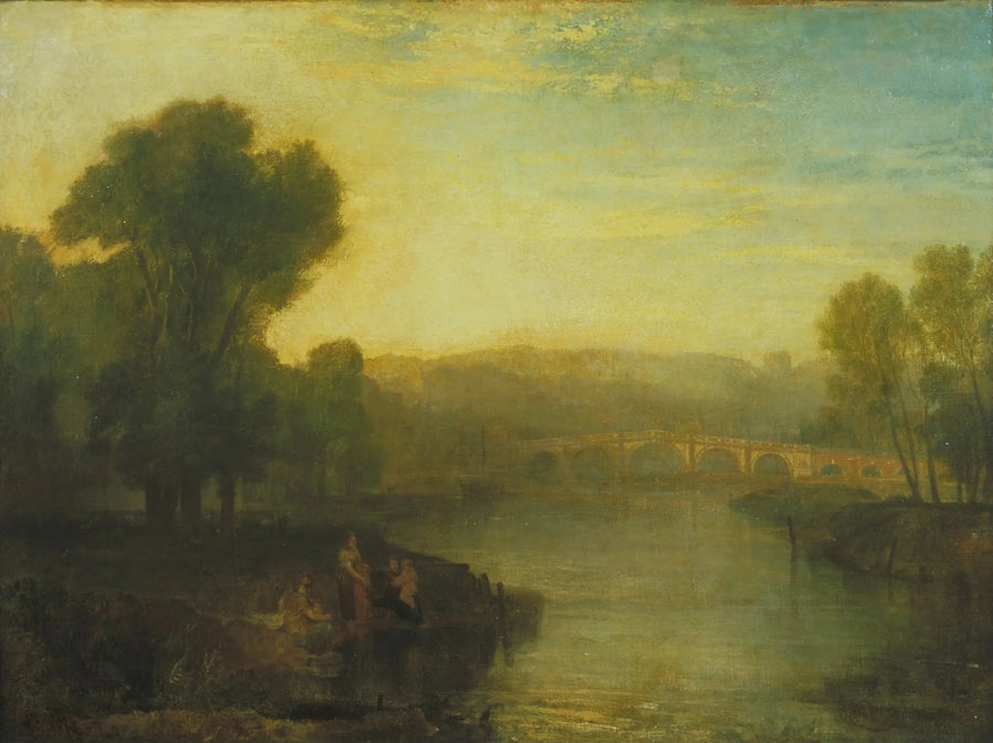 Blick auf Richmond Hill und die Brücke - J. M. W. Turner