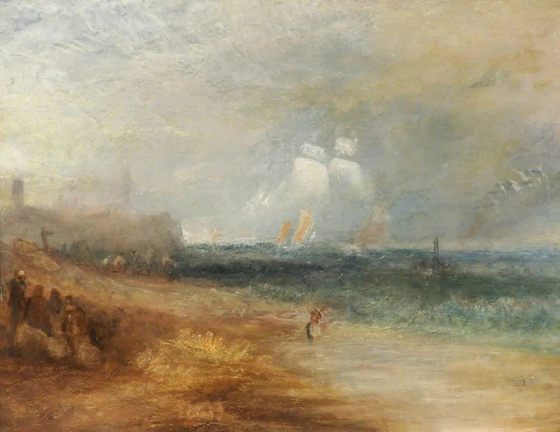 Blick auf den Strand von Margate - J. M. W. Turner